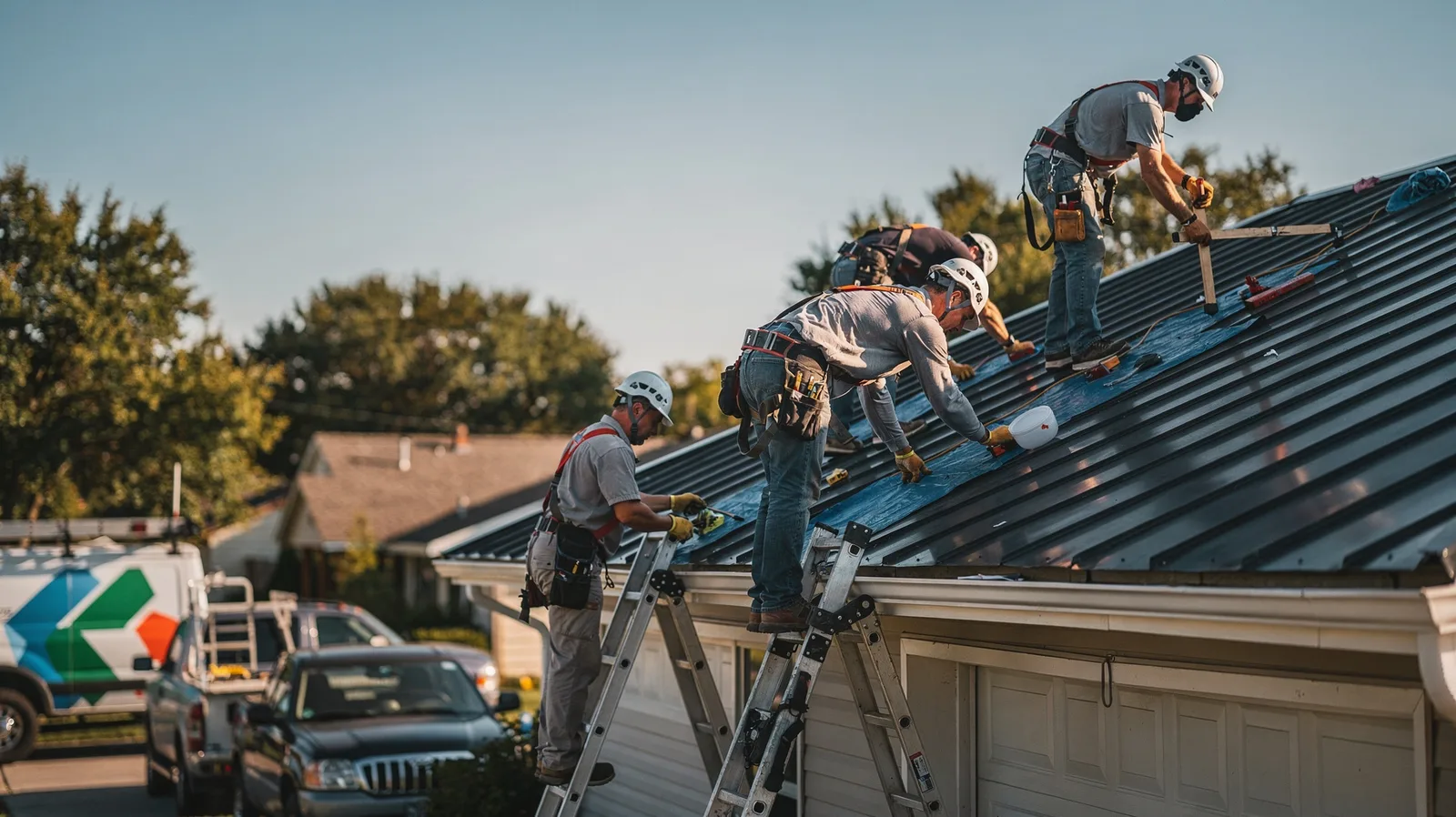 Metal Roof Installation in Stockland, IL near me